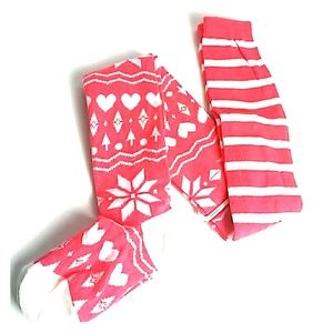 Hanna Andersson Footed Tights Size 110 120